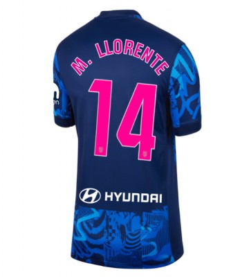 Atletico Madrid Marcos Llorente #14 Tredjetröja Dam 2024-25 Kortärmad